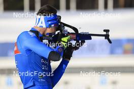 02.03.2022, Kontiolahti, Finland (FIN): Didier Bionaz (ITA) - IBU World Cup Biathlon, training, Kontiolahti (FIN). www.nordicfocus.com. © Manzoni/NordicFocus. Every downloaded picture is fee-liable.