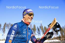02.03.2022, Kontiolahti, Finland (FIN): Martin Jaeger (SUI) - IBU World Cup Biathlon, training, Kontiolahti (FIN). www.nordicfocus.com. © Manzoni/NordicFocus. Every downloaded picture is fee-liable.