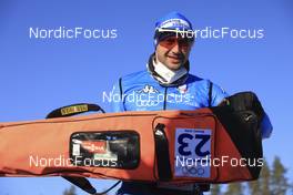 02.03.2022, Kontiolahti, Finland (FIN): Dominik Windisch (ITA) - IBU World Cup Biathlon, training, Kontiolahti (FIN). www.nordicfocus.com. © Manzoni/NordicFocus. Every downloaded picture is fee-liable.