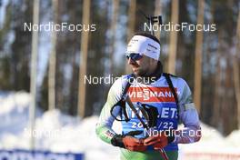02.03.2022, Kontiolahti, Finland (FIN): Anton Sinapov (BUL) - IBU World Cup Biathlon, training, Kontiolahti (FIN). www.nordicfocus.com. © Manzoni/NordicFocus. Every downloaded picture is fee-liable.