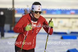 02.03.2022, Kontiolahti, Finland (FIN): Emma Lunder (CAN) - IBU World Cup Biathlon, training, Kontiolahti (FIN). www.nordicfocus.com. © Manzoni/NordicFocus. Every downloaded picture is fee-liable.