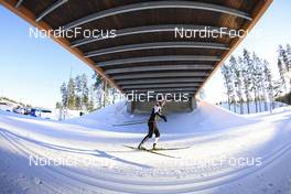 01.03.2022, Kontiolahti, Finland (FIN): Yurie Tanaka (JPN) - IBU World Cup Biathlon, training, Kontiolahti (FIN). www.nordicfocus.com. © Manzoni/NordicFocus. Every downloaded picture is fee-liable.