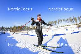 01.03.2022, Kontiolahti, Finland (FIN): Asuka Hachisuka (JPN) - IBU World Cup Biathlon, training, Kontiolahti (FIN). www.nordicfocus.com. © Manzoni/NordicFocus. Every downloaded picture is fee-liable.