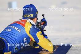 02.03.2022, Kontiolahti, Finland (FIN): Martin Ponsiluoma (SWE) - IBU World Cup Biathlon, training, Kontiolahti (FIN). www.nordicfocus.com. © Manzoni/NordicFocus. Every downloaded picture is fee-liable.