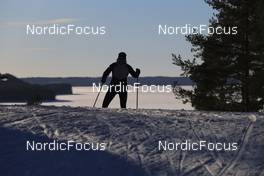 01.03.2022, Kontiolahti, Finland (FIN): Nastassia Kinnunen (FIN) - IBU World Cup Biathlon, training, Kontiolahti (FIN). www.nordicfocus.com. © Manzoni/NordicFocus. Every downloaded picture is fee-liable.