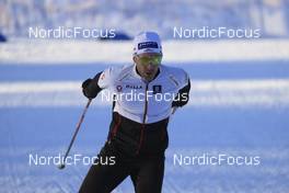 02.03.2022, Kontiolahti, Finland (FIN): Simon Eder (AUT) - IBU World Cup Biathlon, training, Kontiolahti (FIN). www.nordicfocus.com. © Manzoni/NordicFocus. Every downloaded picture is fee-liable.