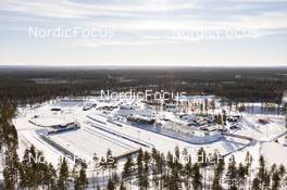 01.03.2022, Kontiolahti, Finland (FIN): Event Feature: Overview over the Biathlon Stadium of Kontiolahti - IBU World Cup Biathlon, training, Kontiolahti (FIN). www.nordicfocus.com. © Manzoni/NordicFocus. Every downloaded picture is fee-liable.