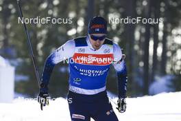 02.03.2022, Kontiolahti, Finland (FIN): Olli Hiidensalo (FIN) - IBU World Cup Biathlon, training, Kontiolahti (FIN). www.nordicfocus.com. © Manzoni/NordicFocus. Every downloaded picture is fee-liable.