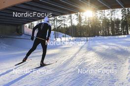 02.03.2022, Kontiolahti, Finland (FIN): Simon Eder (AUT) - IBU World Cup Biathlon, training, Kontiolahti (FIN). www.nordicfocus.com. © Manzoni/NordicFocus. Every downloaded picture is fee-liable.