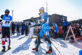 12.03.2022, Otepaeae, Estonia (EST): Emilien Jacquelin (FRA) - IBU World Cup Biathlon, mass men, Estonia (EST). www.nordicfocus.com. © Manzoni/NordicFocus. Every downloaded picture is fee-liable.