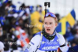 12.03.2022, Otepaeae, Estonia (EST): Suvi Minkkinen (FIN) - IBU World Cup Biathlon, mass women, Estonia (EST). www.nordicfocus.com. © Manzoni/NordicFocus. Every downloaded picture is fee-liable.