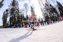 13.03.2022, Otepaeae, Estonia (EST): Michal Krcmar (CZE) - IBU World Cup Biathlon, mixed relay, Estonia (EST). www.nordicfocus.com. © Manzoni/NordicFocus. Every downloaded picture is fee-liable.