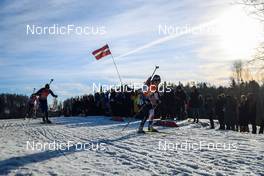 13.03.2022, Otepaeae, Estonia (EST): Galina Vishnevskaya-Sheporenko (KAZ), Fuyuko Tachizaki (JPN), (l-r) - IBU World Cup Biathlon, single mixed relay, Estonia (EST). www.nordicfocus.com. © Manzoni/NordicFocus. Every downloaded picture is fee-liable.