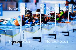 13.03.2022, Otepaeae, Estonia (EST): Feature: shooting range - IBU World Cup Biathlon, single mixed relay, Estonia (EST). www.nordicfocus.com. © Manzoni/NordicFocus. Every downloaded picture is fee-liable.