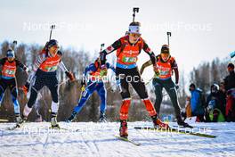 13.03.2022, Otepaeae, Estonia (EST): Emma Lunder (CAN) - IBU World Cup Biathlon, single mixed relay, Estonia (EST). www.nordicfocus.com. © Manzoni/NordicFocus. Every downloaded picture is fee-liable.