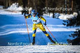 10.03.2022, Otepaeae, Estonia (EST): Martin Ponsiluoma (SWE) - IBU World Cup Biathlon, sprint men, Estonia (EST). www.nordicfocus.com. © Manzoni/NordicFocus. Every downloaded picture is fee-liable.