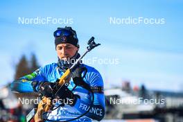 10.03.2022, Otepaeae, Estonia (EST): Simon Desthieux (FRA) - IBU World Cup Biathlon, sprint men, Estonia (EST). www.nordicfocus.com. © Manzoni/NordicFocus. Every downloaded picture is fee-liable.