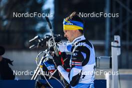10.03.2022, Otepaeae, Estonia (EST): Rene Zahkna (EST) - IBU World Cup Biathlon, sprint men, Estonia (EST). www.nordicfocus.com. © Manzoni/NordicFocus. Every downloaded picture is fee-liable.