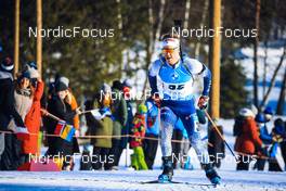 10.03.2022, Otepaeae, Estonia (EST): Heikki Laitinen (FIN) - IBU World Cup Biathlon, sprint men, Estonia (EST). www.nordicfocus.com. © Manzoni/NordicFocus. Every downloaded picture is fee-liable.