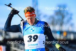 10.03.2022, Otepaeae, Estonia (EST): Roman Rees (GER) - IBU World Cup Biathlon, sprint men, Estonia (EST). www.nordicfocus.com. © Manzoni/NordicFocus. Every downloaded picture is fee-liable.