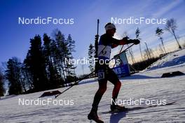 10.03.2022, Otepaeae, Estonia (EST): Sivert Guttorm Bakken (NOR) - IBU World Cup Biathlon, sprint men, Estonia (EST). www.nordicfocus.com. © Manzoni/NordicFocus. Every downloaded picture is fee-liable.