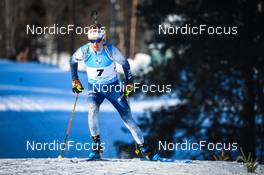 10.03.2022, Otepaeae, Estonia (EST): Tero Seppala (FIN) - IBU World Cup Biathlon, sprint men, Estonia (EST). www.nordicfocus.com. © Manzoni/NordicFocus. Every downloaded picture is fee-liable.