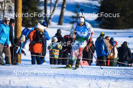 10.03.2022, Otepaeae, Estonia (EST): Anton Sinapov (BUL) - IBU World Cup Biathlon, sprint men, Estonia (EST). www.nordicfocus.com. © Manzoni/NordicFocus. Every downloaded picture is fee-liable.