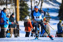 10.03.2022, Otepaeae, Estonia (EST): Erik Lesser (GER) - IBU World Cup Biathlon, sprint men, Estonia (EST). www.nordicfocus.com. © Manzoni/NordicFocus. Every downloaded picture is fee-liable.