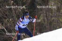 10.03.2022, Otepaeae, Estonia (EST): Sean Doherty (USA) - IBU World Cup Biathlon, sprint men, Estonia (EST). www.nordicfocus.com. © Manzoni/NordicFocus. Every downloaded picture is fee-liable.