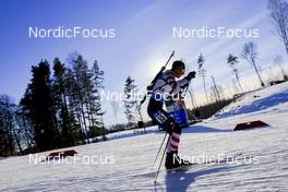 10.03.2022, Otepaeae, Estonia (EST): Paul Schommer (USA) - IBU World Cup Biathlon, sprint men, Estonia (EST). www.nordicfocus.com. © Manzoni/NordicFocus. Every downloaded picture is fee-liable.