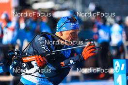 10.03.2022, Otepaeae, Estonia (EST): Erik Lesser (GER) - IBU World Cup Biathlon, sprint men, Estonia (EST). www.nordicfocus.com. © Manzoni/NordicFocus. Every downloaded picture is fee-liable.