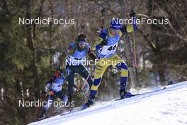 10.03.2022, Otepaeae, Estonia (EST): Jesper Nelin (SWE) - IBU World Cup Biathlon, sprint men, Estonia (EST). www.nordicfocus.com. © Manzoni/NordicFocus. Every downloaded picture is fee-liable.