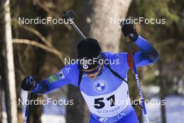 10.03.2022, Otepaeae, Estonia (EST): Antonin Guigonnat (FRA) - IBU World Cup Biathlon, sprint men, Estonia (EST). www.nordicfocus.com. © Manzoni/NordicFocus. Every downloaded picture is fee-liable.