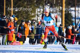 10.03.2022, Otepaeae, Estonia (EST): Felix Leitner (AUT) - IBU World Cup Biathlon, sprint men, Estonia (EST). www.nordicfocus.com. © Manzoni/NordicFocus. Every downloaded picture is fee-liable.