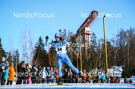 10.03.2022, Otepaeae, Estonia (EST): Lukas Hofer (ITA) - IBU World Cup Biathlon, sprint men, Estonia (EST). www.nordicfocus.com. © Manzoni/NordicFocus. Every downloaded picture is fee-liable.