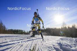 10.03.2022, Otepaeae, Estonia (EST): Oskar Brandt (SWE) - IBU World Cup Biathlon, sprint men, Estonia (EST). www.nordicfocus.com. © Manzoni/NordicFocus. Every downloaded picture is fee-liable.