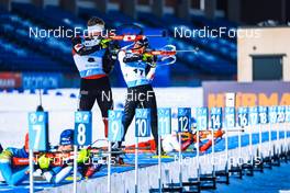 10.03.2022, Otepaeae, Estonia (EST): Scott Gow (CAN) - IBU World Cup Biathlon, sprint men, Estonia (EST). www.nordicfocus.com. © Manzoni/NordicFocus. Every downloaded picture is fee-liable.