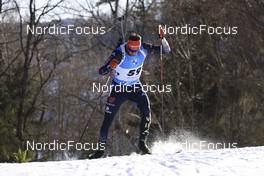 10.03.2022, Otepaeae, Estonia (EST): Philipp Nawrath (GER) - IBU World Cup Biathlon, sprint men, Estonia (EST). www.nordicfocus.com. © Manzoni/NordicFocus. Every downloaded picture is fee-liable.