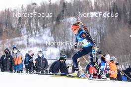 11.03.2022, Otepaeae, Estonia (EST): Janina Hettich (GER) - IBU World Cup Biathlon, sprint women, Estonia (EST). www.nordicfocus.com. © Manzoni/NordicFocus. Every downloaded picture is fee-liable.