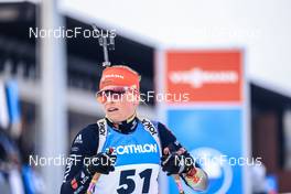11.03.2022, Otepaeae, Estonia (EST): Franziska Hildebrand (GER) - IBU World Cup Biathlon, sprint women, Estonia (EST). www.nordicfocus.com. © Manzoni/NordicFocus. Every downloaded picture is fee-liable.
