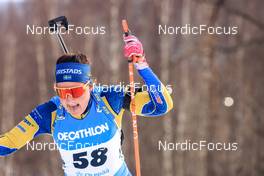 11.03.2022, Otepaeae, Estonia (EST): Johanna Skottheim (SWE) - IBU World Cup Biathlon, sprint women, Estonia (EST). www.nordicfocus.com. © Manzoni/NordicFocus. Every downloaded picture is fee-liable.