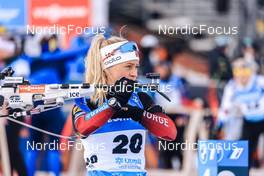 11.03.2022, Otepaeae, Estonia (EST): Tiril Eckhoff (NOR) - IBU World Cup Biathlon, sprint women, Estonia (EST). www.nordicfocus.com. © Manzoni/NordicFocus. Every downloaded picture is fee-liable.