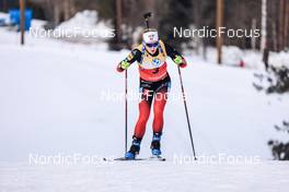 11.03.2022, Otepaeae, Estonia (EST): Marte Olsbu Roeiseland (NOR) - IBU World Cup Biathlon, sprint women, Estonia (EST). www.nordicfocus.com. © Manzoni/NordicFocus. Every downloaded picture is fee-liable.