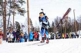 11.03.2022, Otepaeae, Estonia (EST): Tuuli Tomingas (EST) - IBU World Cup Biathlon, sprint women, Estonia (EST). www.nordicfocus.com. © Manzoni/NordicFocus. Every downloaded picture is fee-liable.