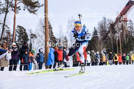 11.03.2022, Otepaeae, Estonia (EST): Lucie Charvatova (CZE) - IBU World Cup Biathlon, sprint women, Estonia (EST). www.nordicfocus.com. © Manzoni/NordicFocus. Every downloaded picture is fee-liable.