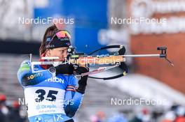 11.03.2022, Otepaeae, Estonia (EST): Chloe Chevalier (FRA) - IBU World Cup Biathlon, sprint women, Estonia (EST). www.nordicfocus.com. © Manzoni/NordicFocus. Every downloaded picture is fee-liable.