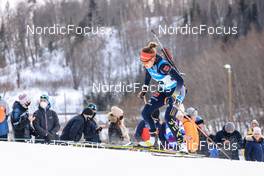 11.03.2022, Otepaeae, Estonia (EST): Janina Hettich (GER) - IBU World Cup Biathlon, sprint women, Estonia (EST). www.nordicfocus.com. © Manzoni/NordicFocus. Every downloaded picture is fee-liable.