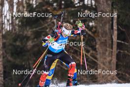 11.03.2022, Otepaeae, Estonia (EST): Emma Lunder (CAN) - IBU World Cup Biathlon, sprint women, Estonia (EST). www.nordicfocus.com. © Manzoni/NordicFocus. Every downloaded picture is fee-liable.