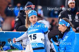 11.03.2022, Otepaeae, Estonia (EST): Lisa Vittozzi (ITA) - IBU World Cup Biathlon, sprint women, Estonia (EST). www.nordicfocus.com. © Manzoni/NordicFocus. Every downloaded picture is fee-liable.