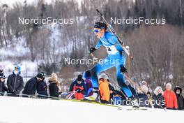 11.03.2022, Otepaeae, Estonia (EST): Paula Botet (FRA) - IBU World Cup Biathlon, sprint women, Estonia (EST). www.nordicfocus.com. © Manzoni/NordicFocus. Every downloaded picture is fee-liable.